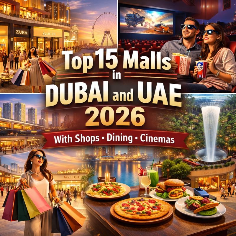 Top Malls in Dubai and UAE 2026